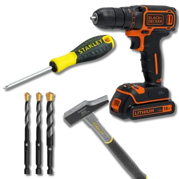 Outils pour installer une antenne TV